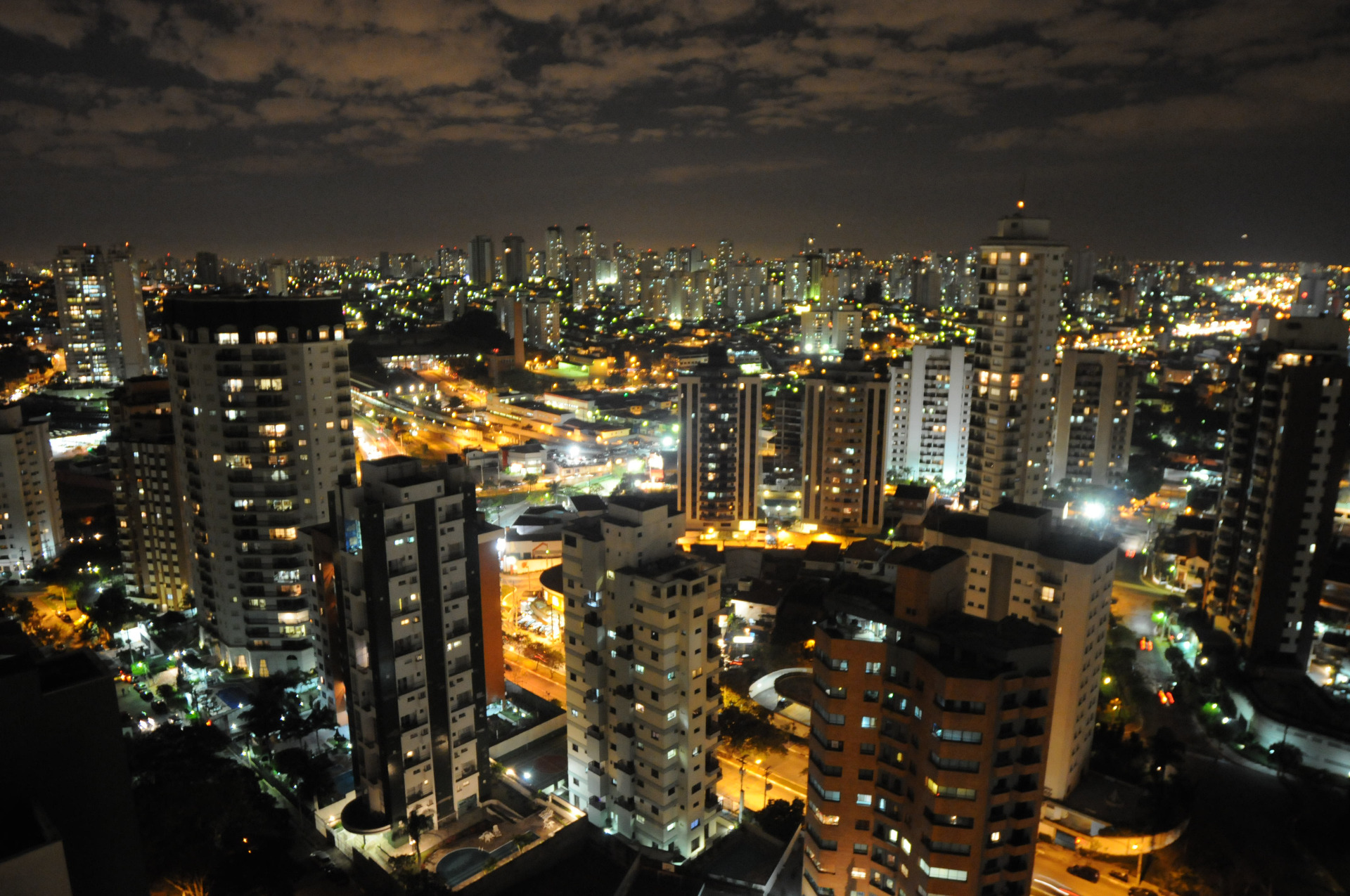 Vista panorâmica do bairro do Ipiranga em São Paulo