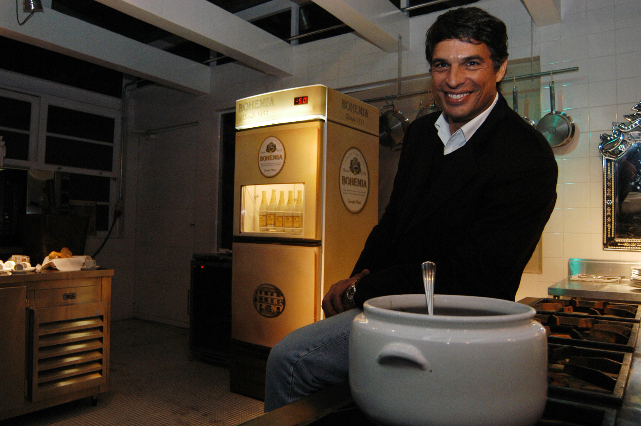 Retrato do Chef Olivier Anquier