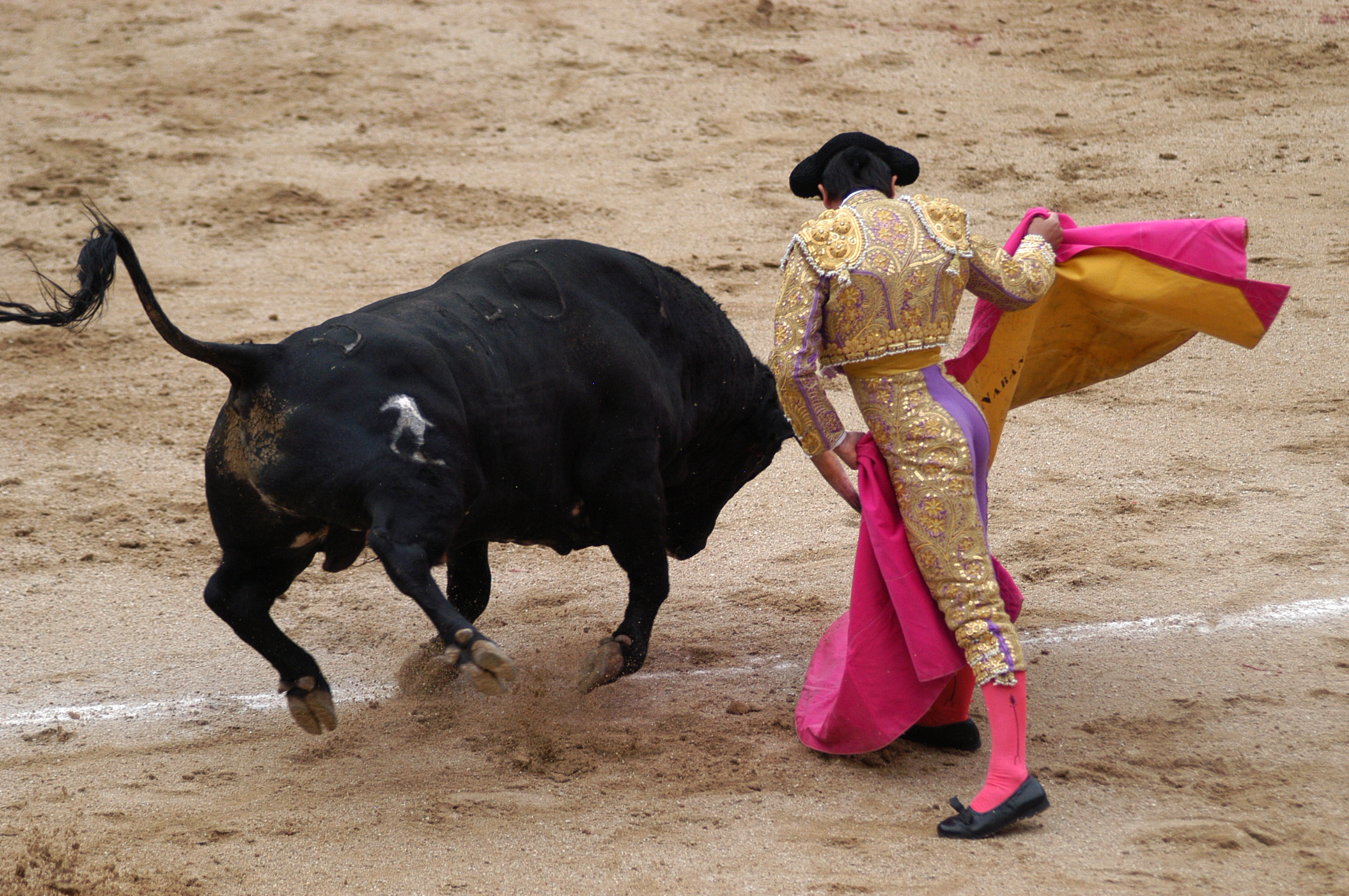Corrida de toros. Las Ventas Madrid/Espanha.