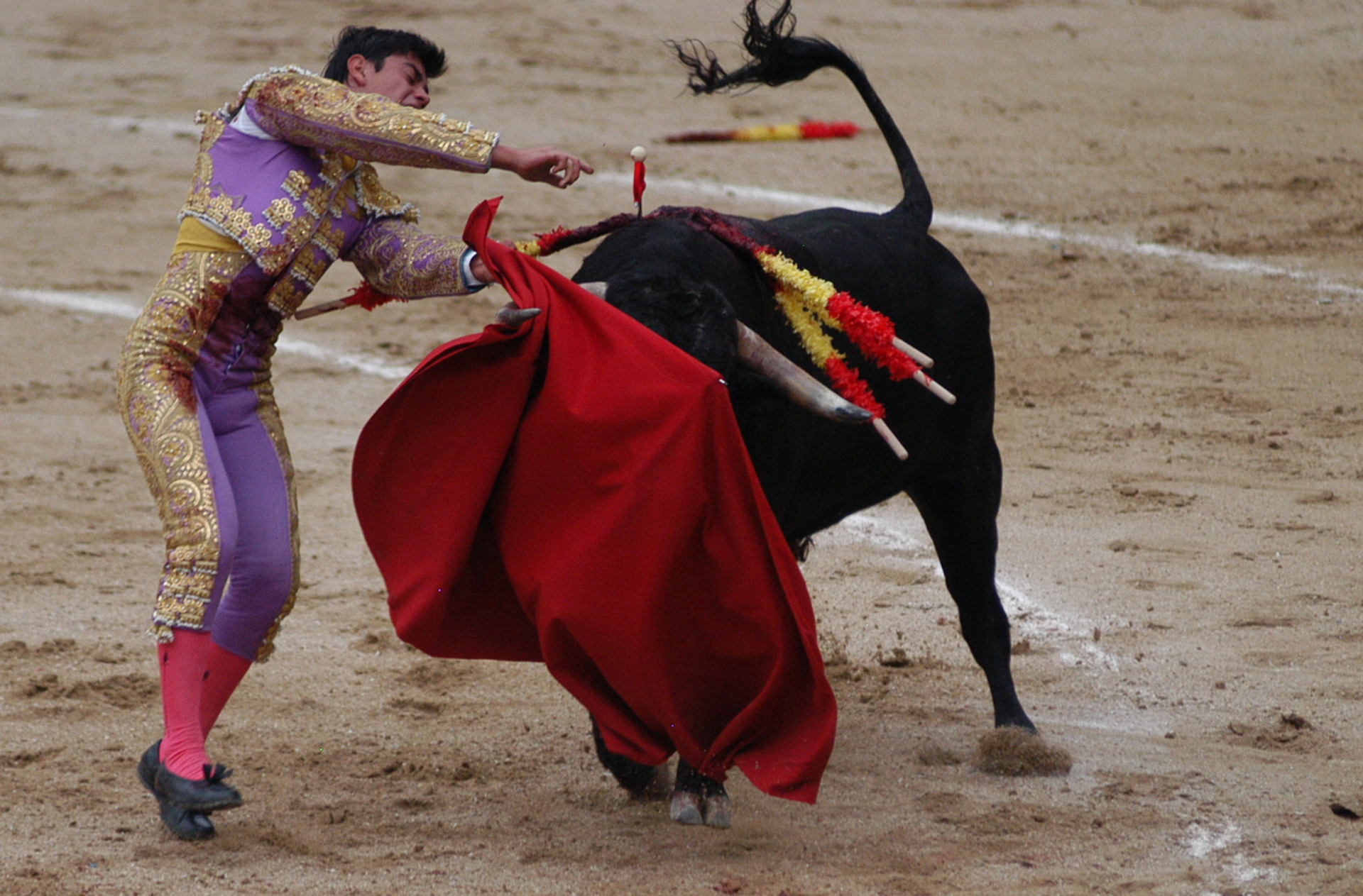 Corrida de toros. Las Ventas Madrid/Espanha.