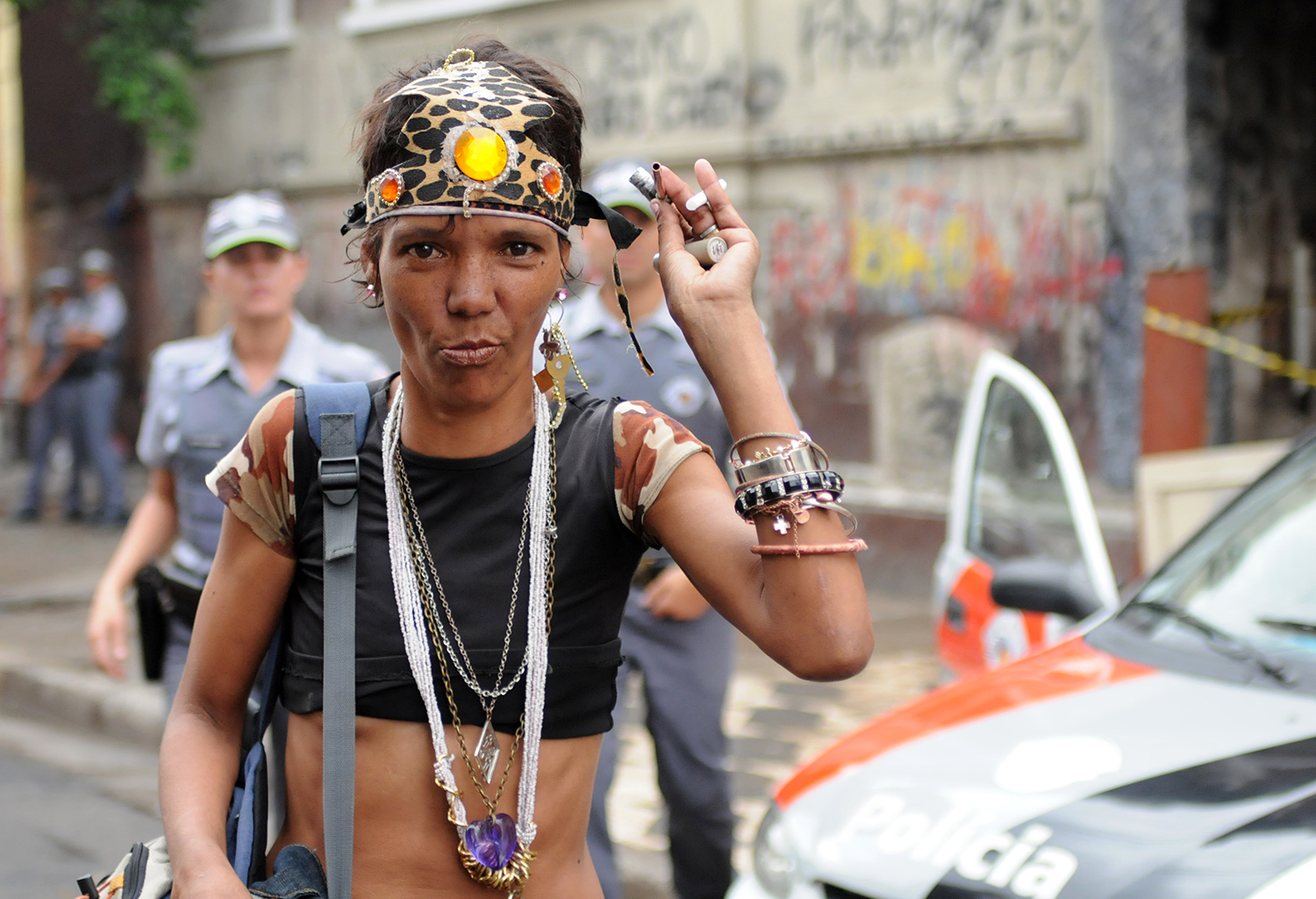 Cracolândia drogas no centro deSão Paulo.